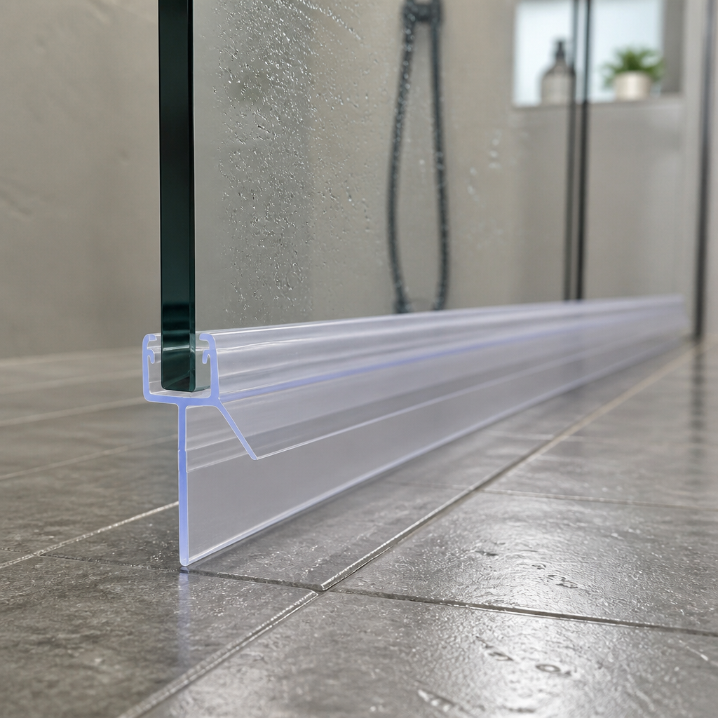SEAL195 - Shower Screen Seal - Fits 6-8mm Glass - Fits 19mm to 23mm gaps