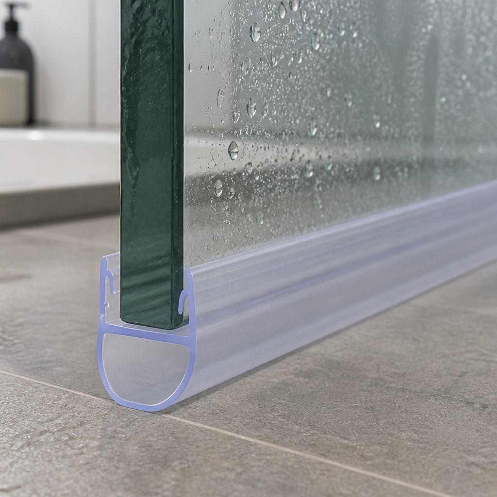 SEAL201 - Shower Screen Seal - Fits 6-8mm Glass - Fits 7mm to 12mm gaps