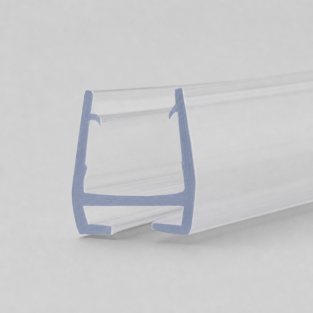 SEAL302 - Shower Screen Seal - Fits 8mm Glass - Lengths of 800mm, 900mm, 1400mm and 2000mm