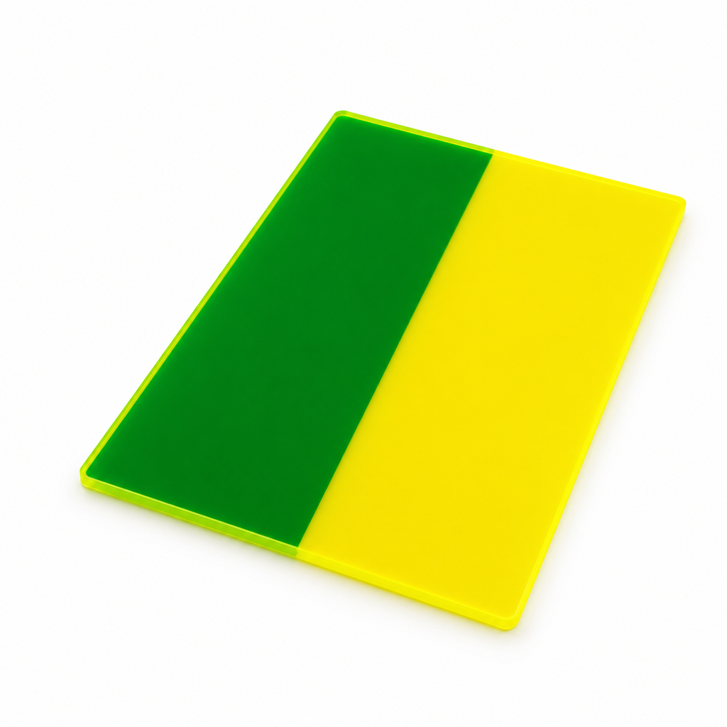 Fluorescent Acrylic Sheet - 3mm & 5mm Thickness - UK Stock