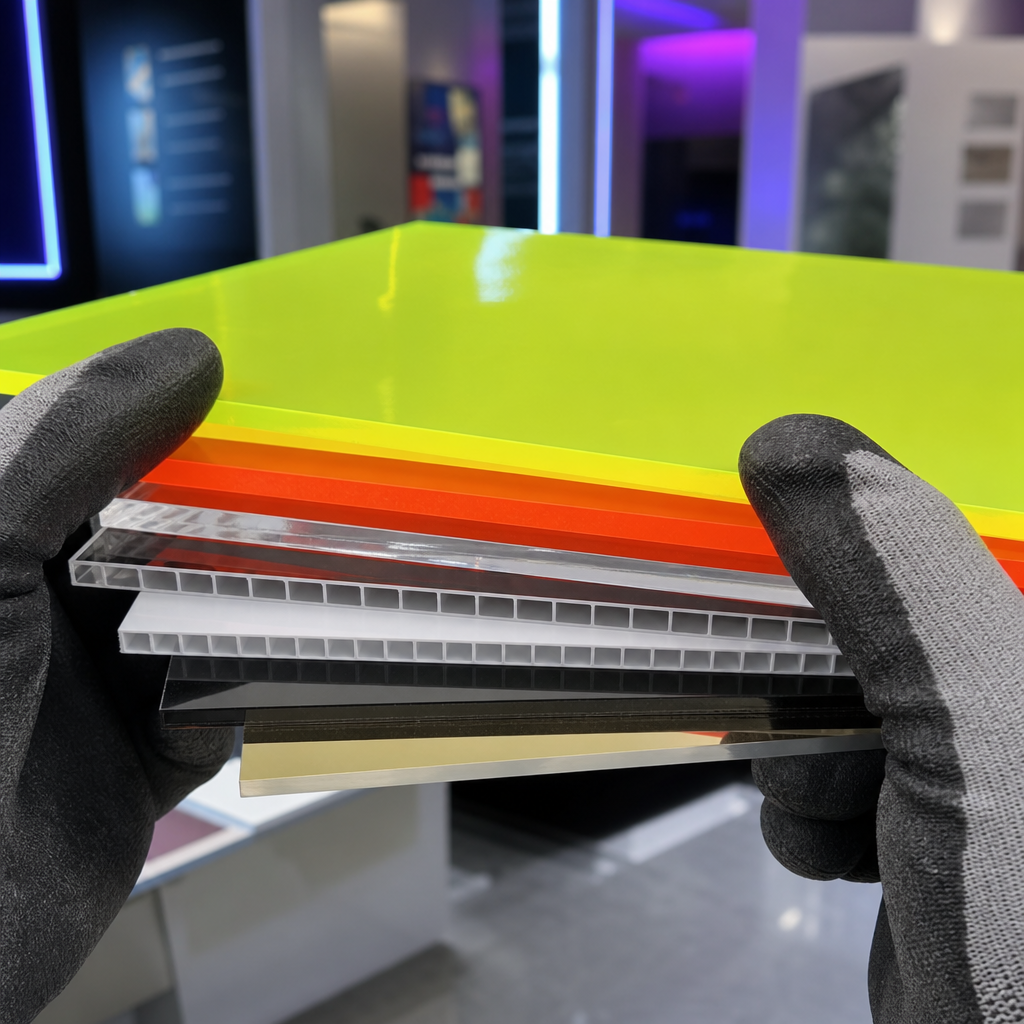 Fluorescent Acrylic Sheet - 3mm & 5mm Thickness - UK Stock