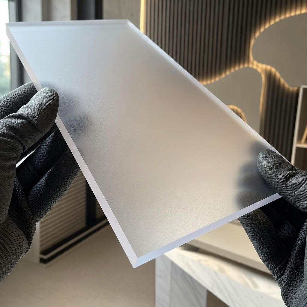 Frosted Acrylic Sheet – 3mm & 5mm Thickness in Multiple Colours for Displays