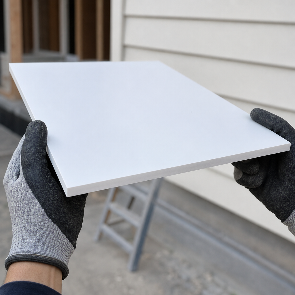 PVC Sheet in White – Available in 2mm and 2.5mm Thicknesses for Industrial Use