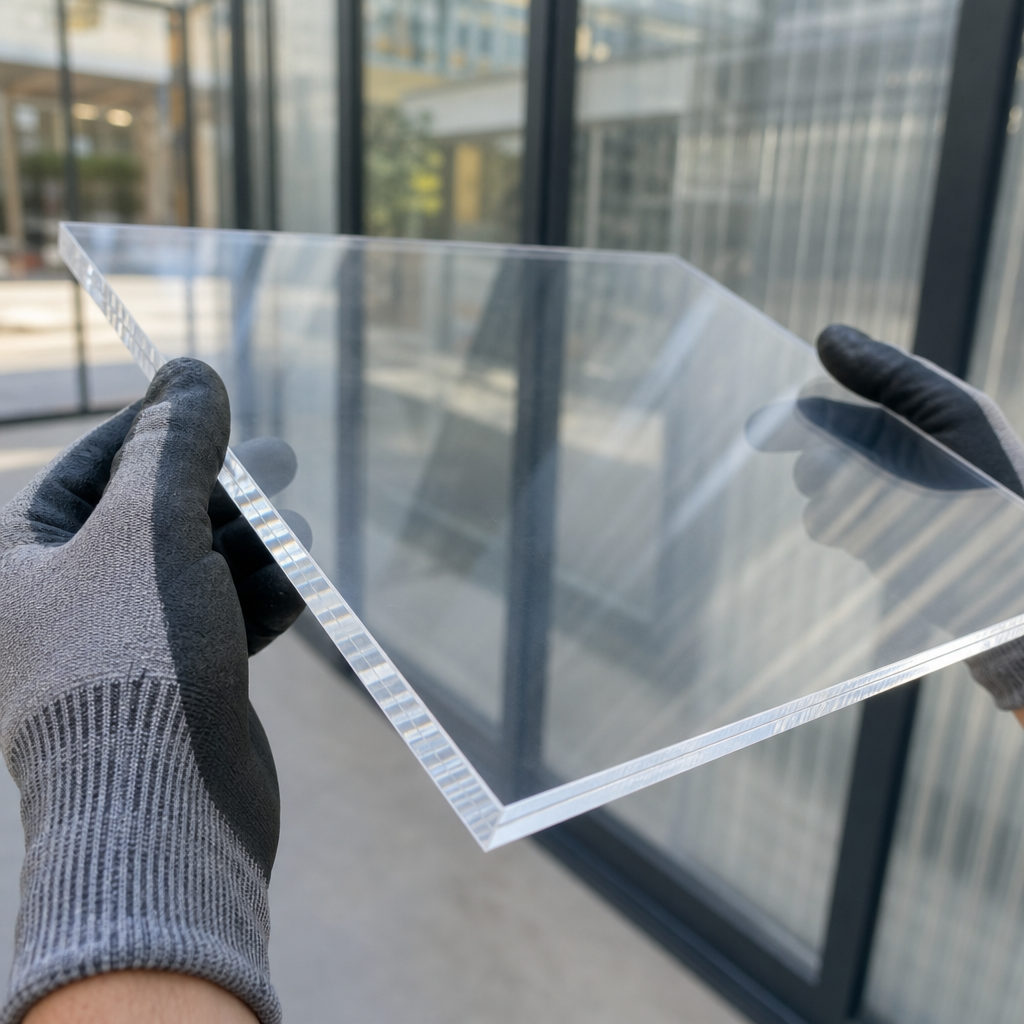 Clear Polycarbonate Sheet for Glazing & Displays - 2mm to 8mm Thick