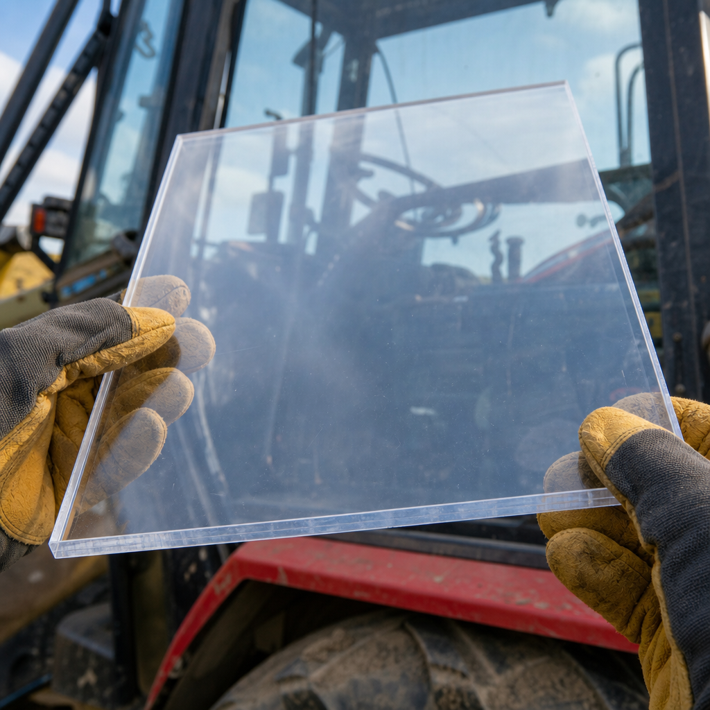 Clear Polycarbonate Sheet for Glazing 3mm to 12mm Thick