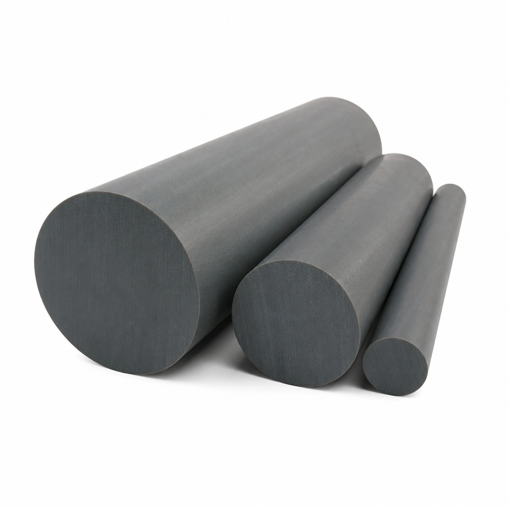 PTFE Rod Glass Filled 60mm to 150mm Diameter Options