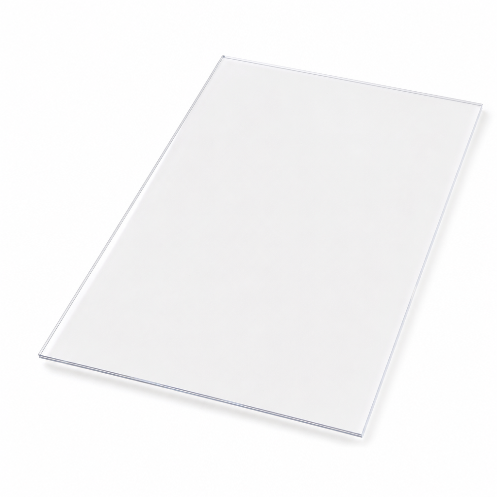Acrylic Sheet Clear Prismatic 3mm A4 Pack of 5 for Machining & Fabrication