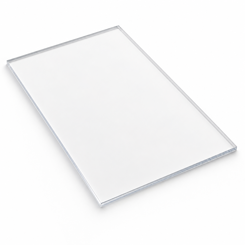 Clear Acrylic Sheet 5mm Thick A4 Size Pack of 5 for Displays