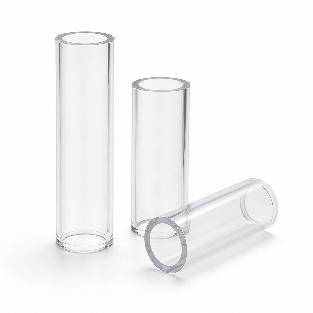 Polycarbonate Tube for Industrial Use 10mm to 40mm OD Various ID Options