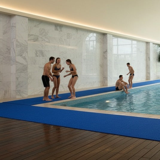 Spaghetti Floor Mat – PVC, Slip-Resistant, Wet Area Use