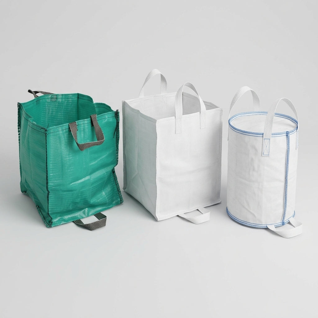 Polypropylene Waste Bags with Carry Handles (view 2)