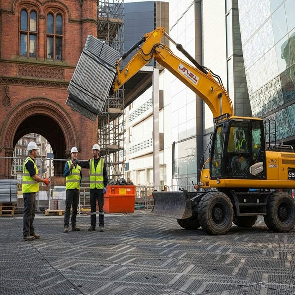 Ground Protection Mat HDPE 2400x1200mm Heavy Duty Lightweight