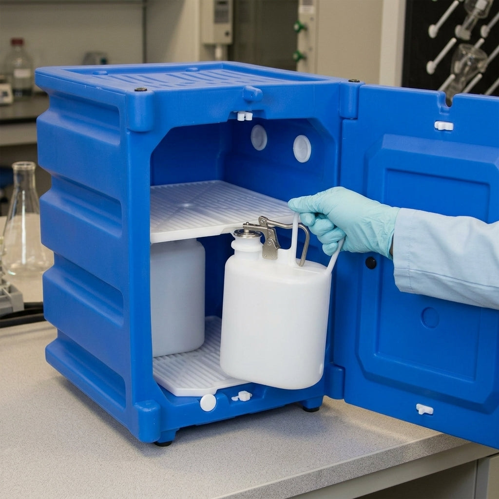 Countertop Chemical Storage Cabinet for Corrosive Substances