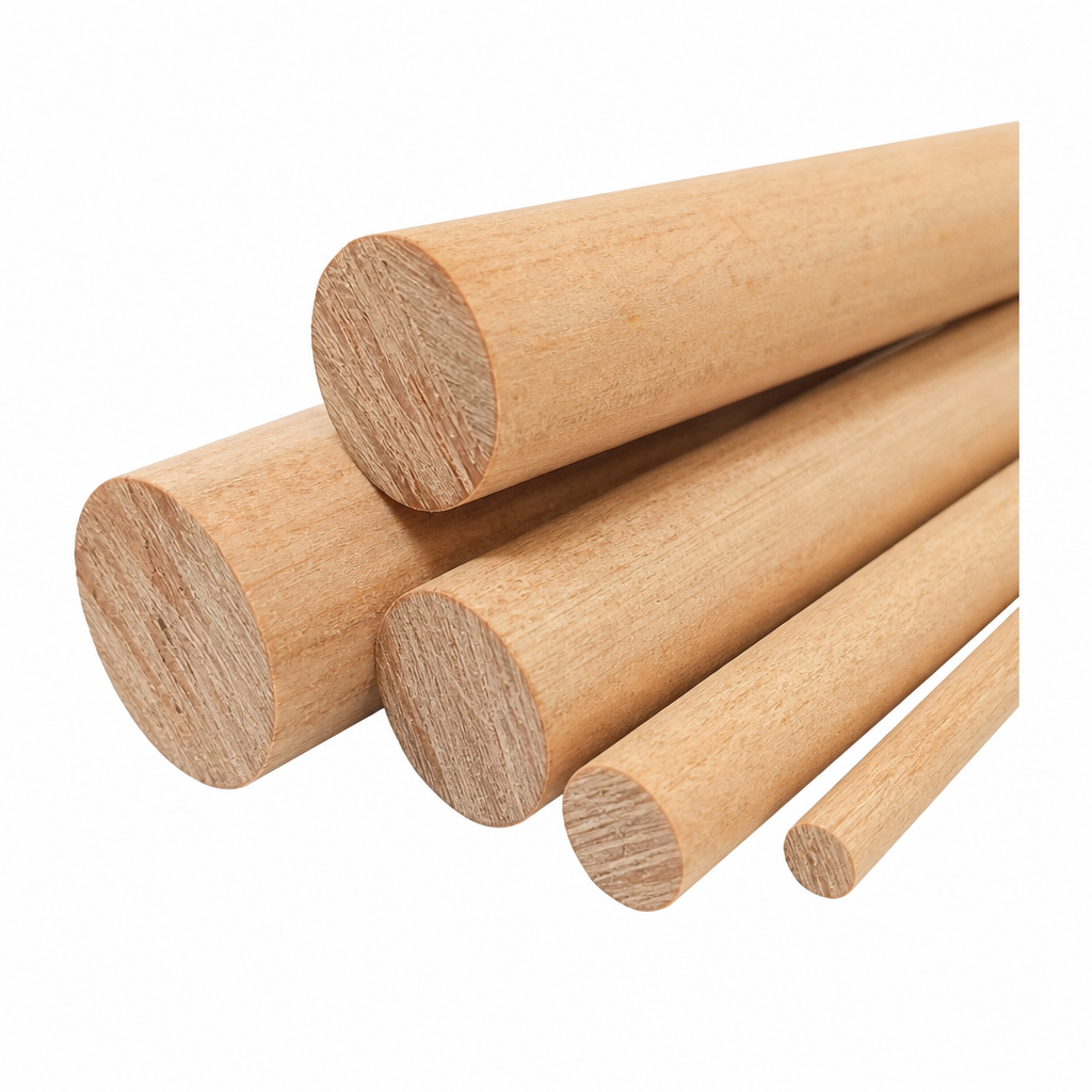 Phenolic Cotton Brown Rod 16mm to 50mm dia for Bearings & laminates - Rod in use