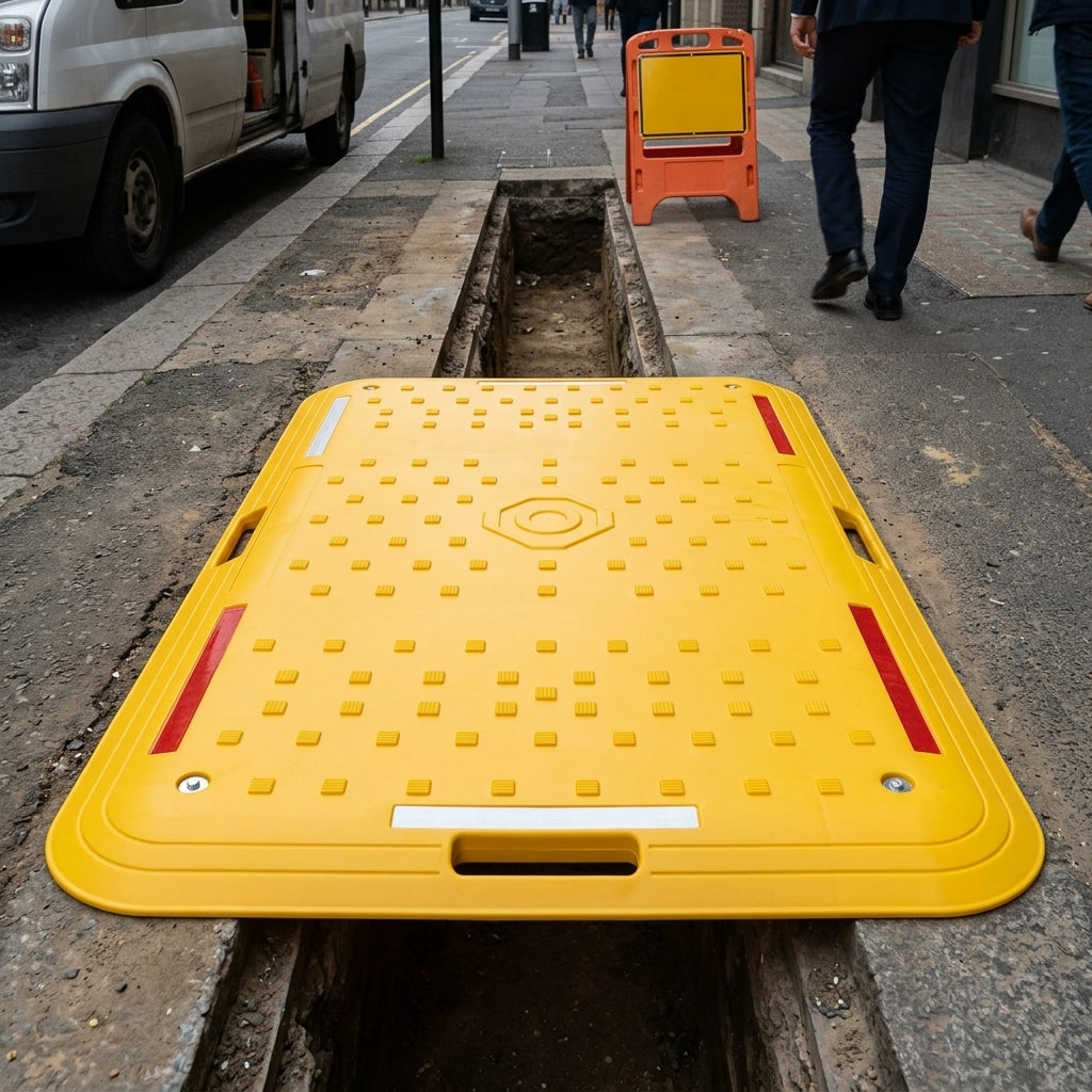 Pedestrian Trench Cover with High Impact Resistance - 1m Length