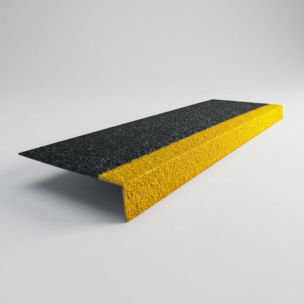 Anti-Slip Stair Tread with Silicon Carbide Surface (view 2)