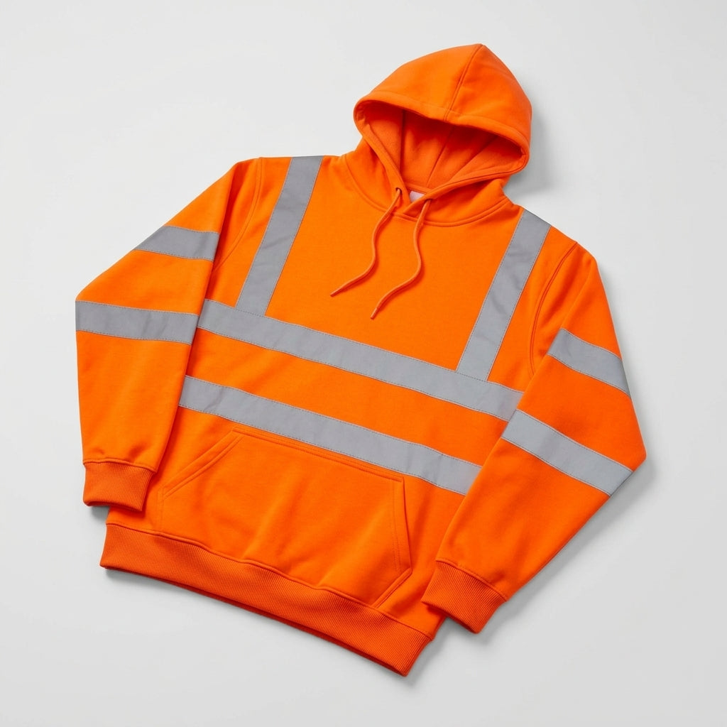 High Visibility Hooded Sweatshirt - EN ISO 20471 (view 2)