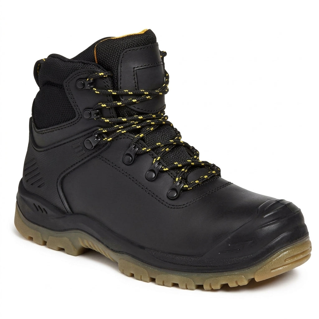 Waterproof S3 Safety Boot with Steel Toe and Midsole Protection (view 2)