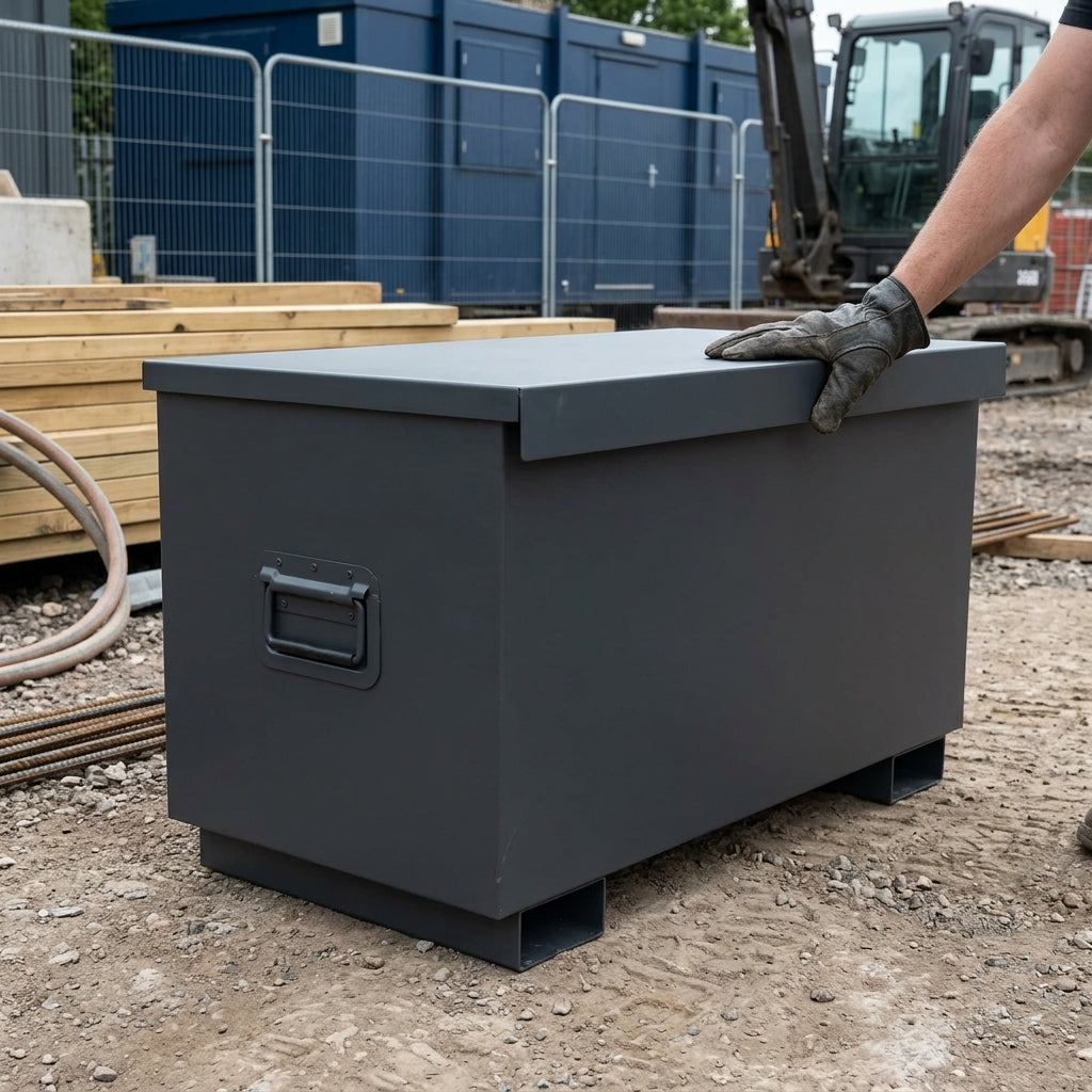 Heavy Duty Site Storage Box with Reinforced Deadlocks