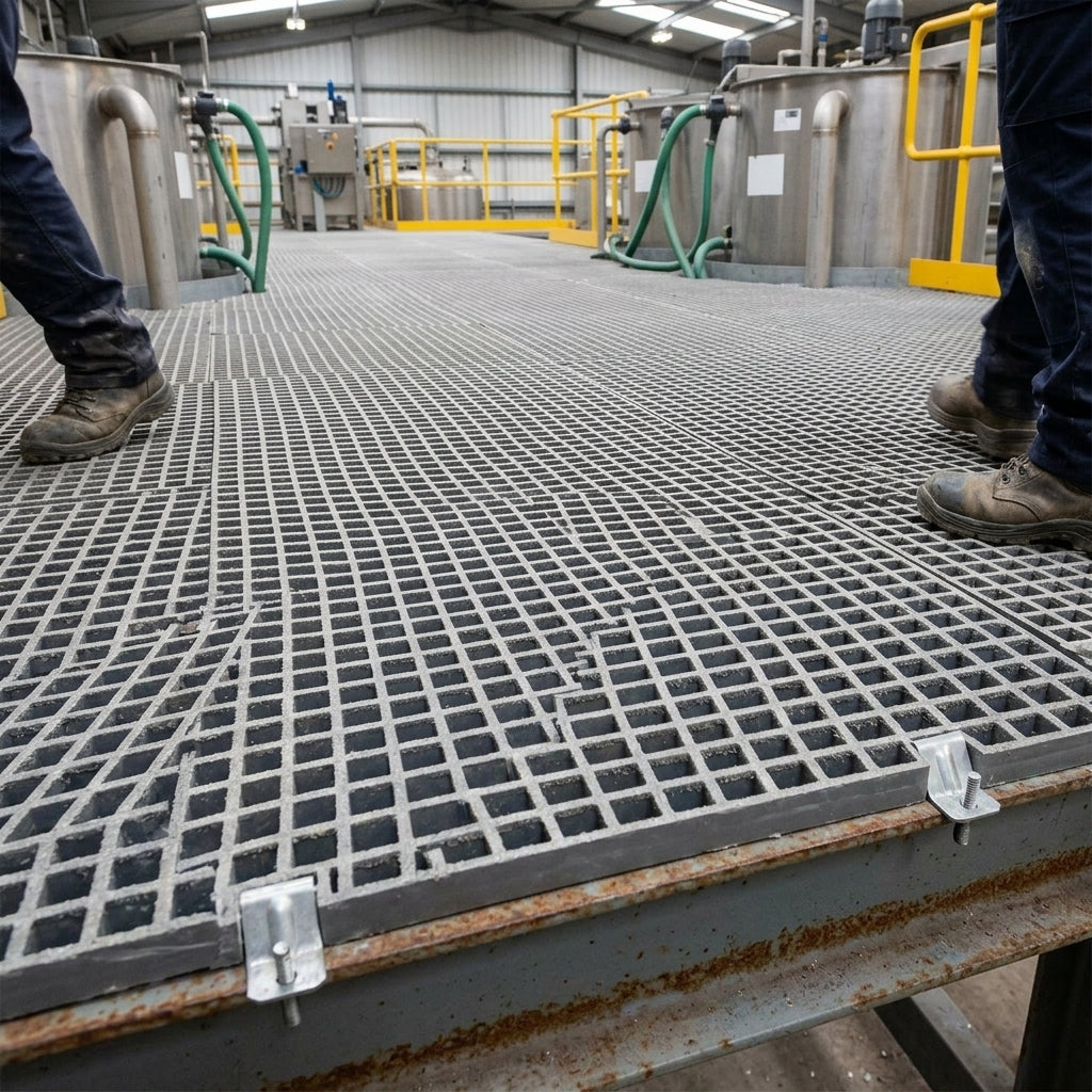 Non-Slip Grating Panel – Fibreglass Composite
