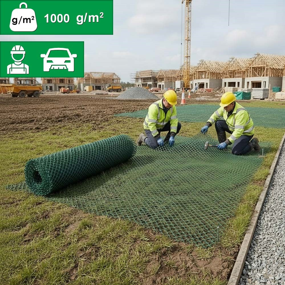 easy install green ground reinforcement mesh roll