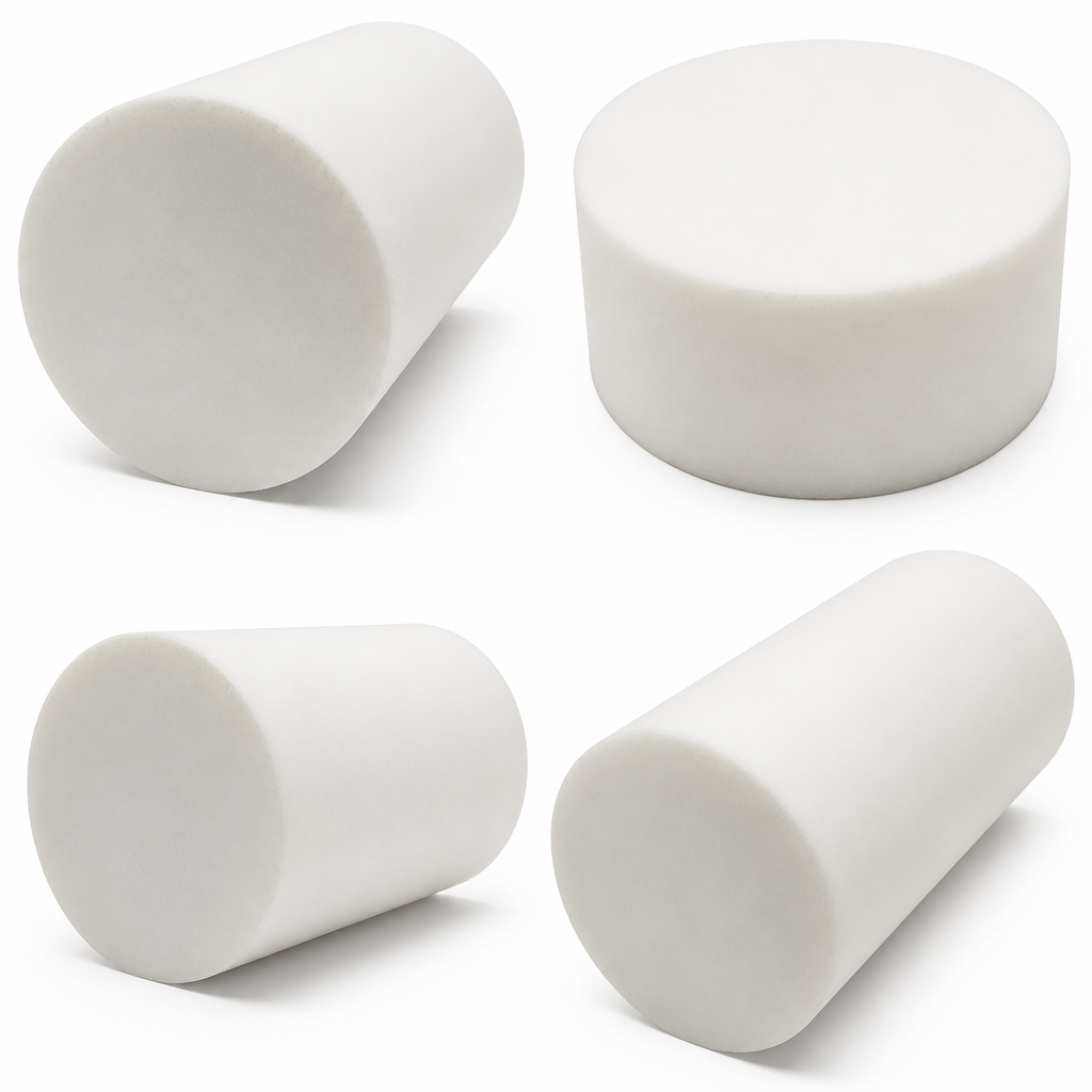 PETP Natural (White) Rod 90mm to 160mm dia for Gears & bushes - PETP Rods in use