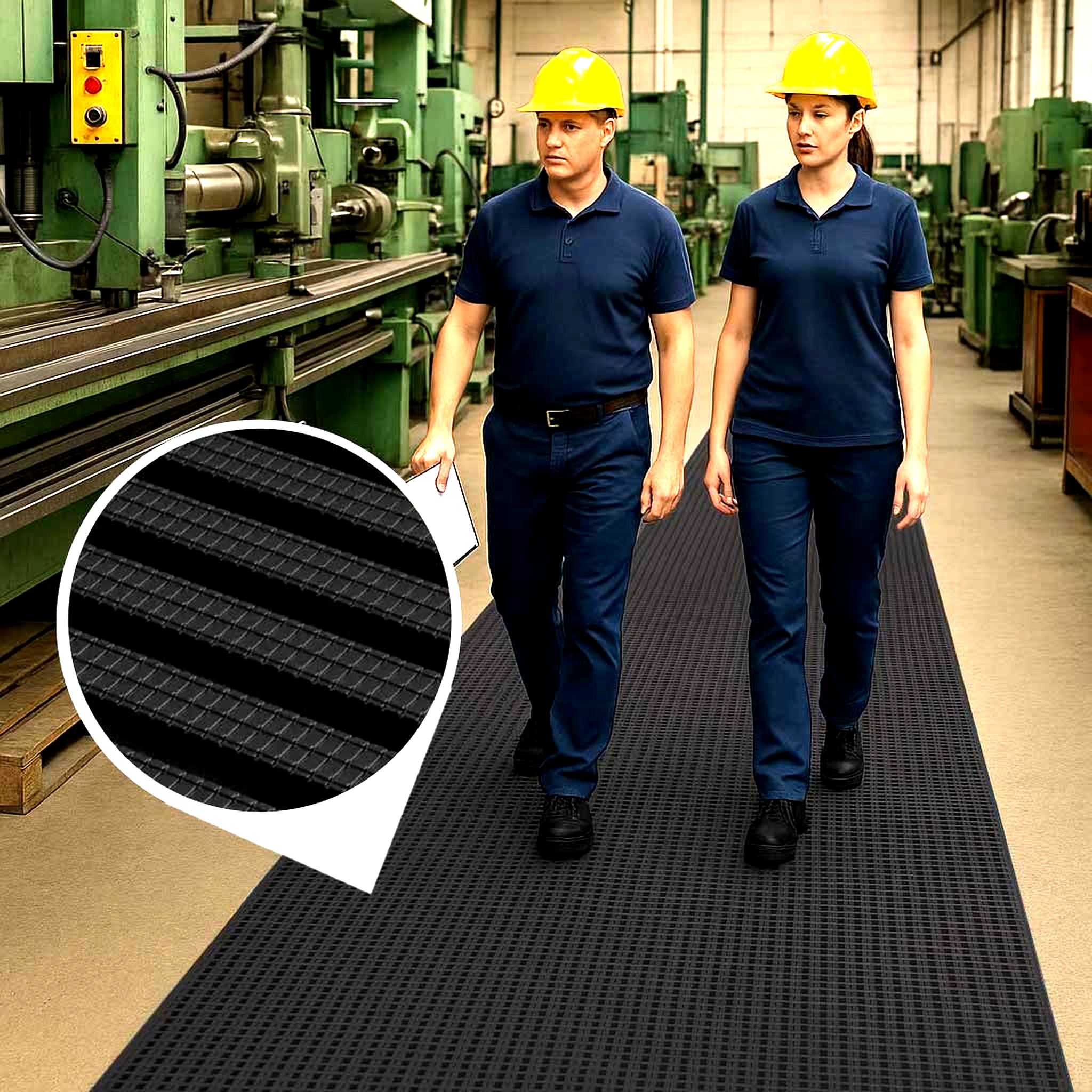 Slip Resistant and Anti Fatigue Workplace Mat