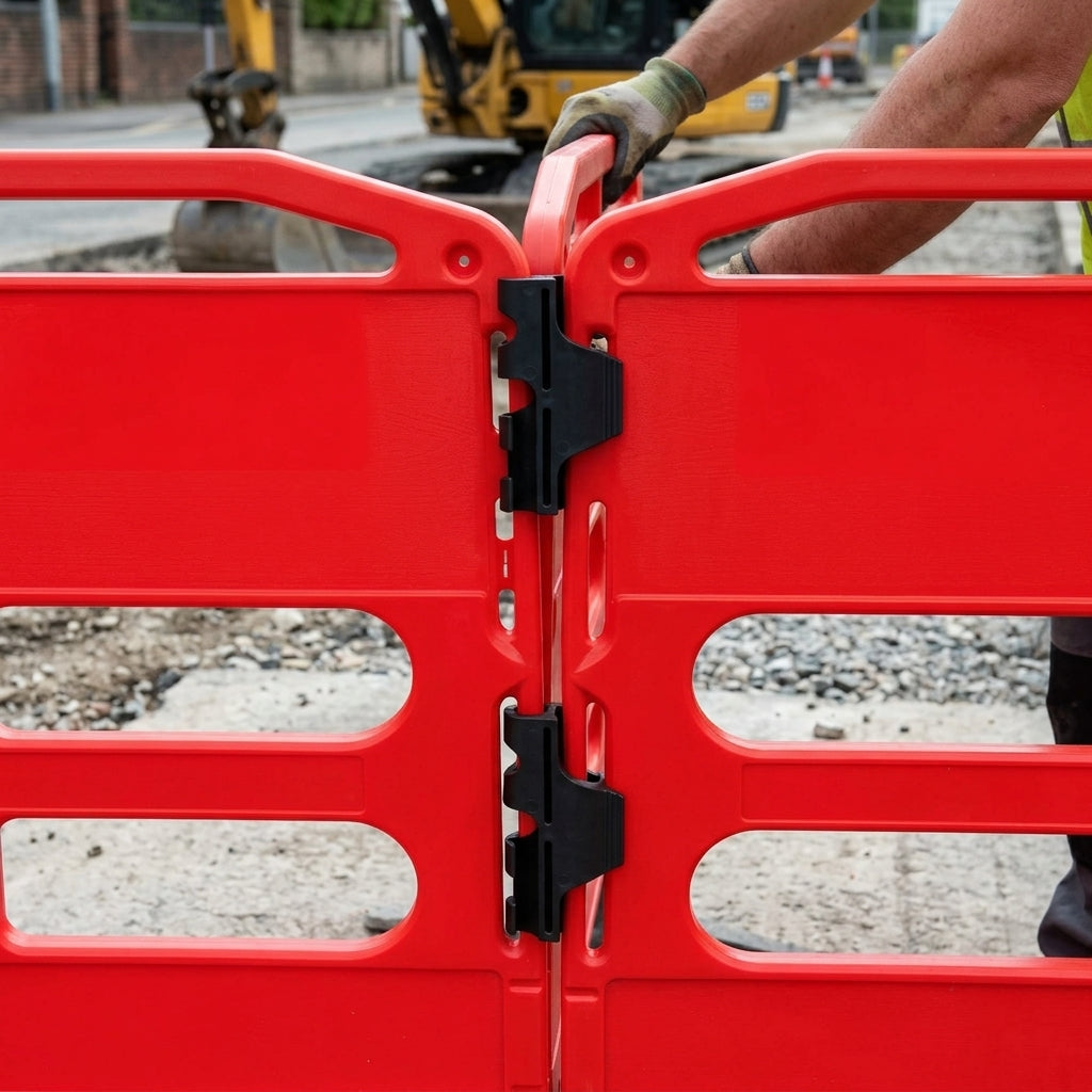 Polypropylene Connector Clip for Utility Barrier Linking