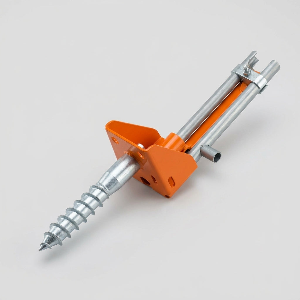 Temporary Fence Locking System with Anti-Tamper Fixings (view 2)