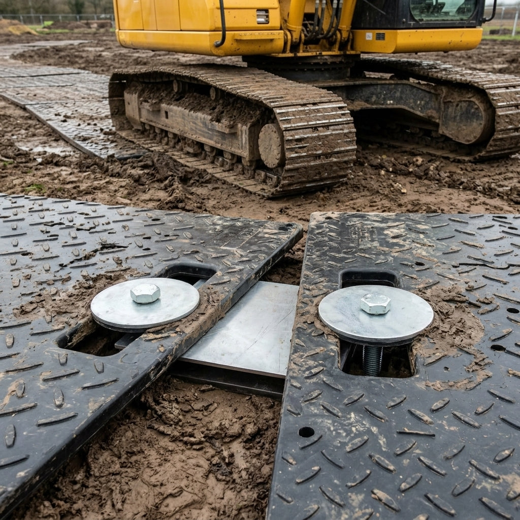 Square Steel Reinforcement Plate for Ground Mat Connections