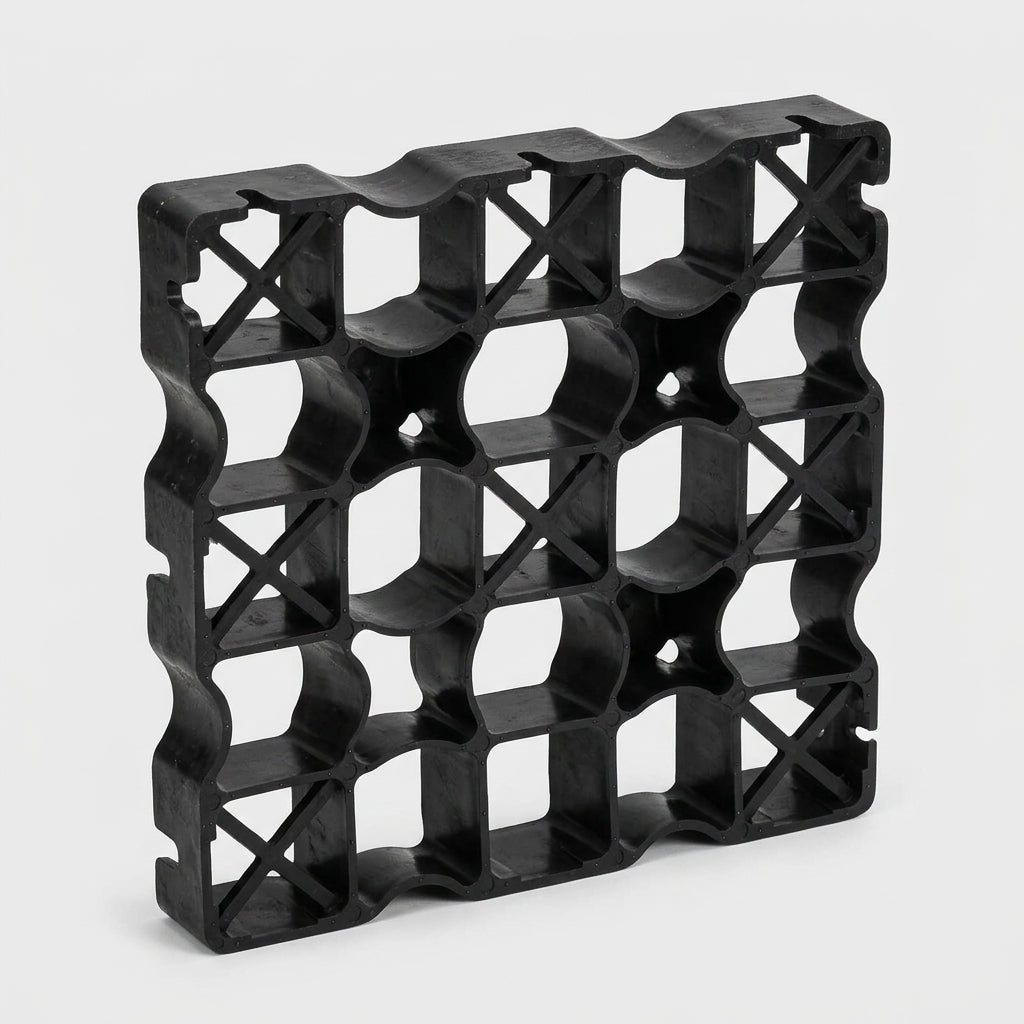 Porous Ground Reinforcement Grid - Recycled Polyethylene, Interlocking (view 2)