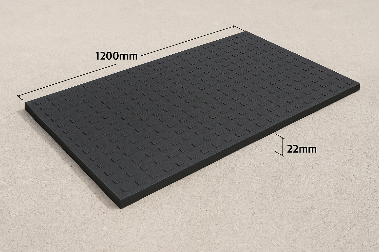 Dark Slate Gray EcoTread MaxMatting Pro Grade High-Performance Ground Mat 10-Tonne Load, UV & Frost Resistant Eco-Friendly Flooring