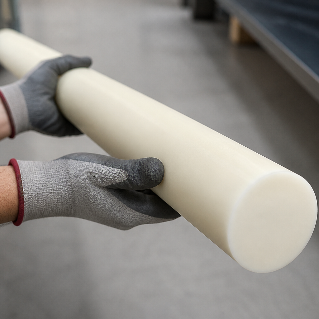 Nylon 6 Natural Rod