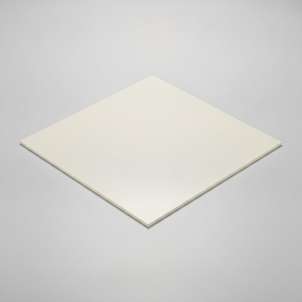 Nylon 6 natural sheet 500x500x6mm cream ivory engineering plastic PA6 square cut