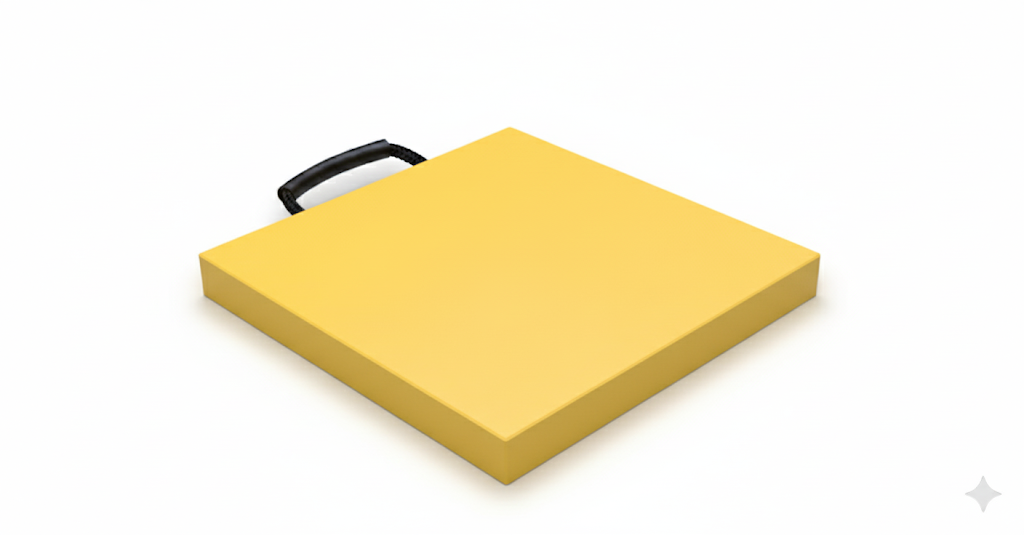 Hi-Vis Outrigger Pad HMWP – Lightweight, 5 Tonne Support