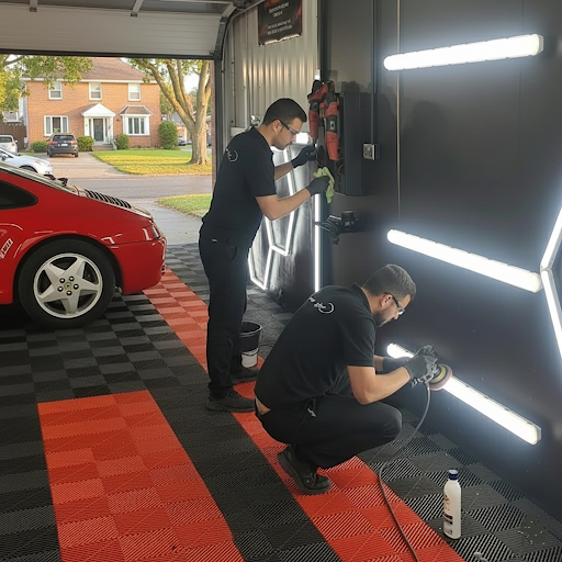 Modular Rib Floor Tile – Recycled, Non-Slip & Heavy Duty