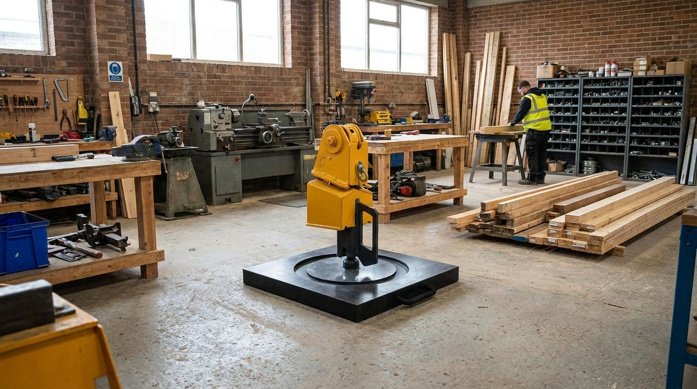 Recessed Outrigger Pad HMWP - 12 Tonne Crane Support with Recess - how to maintain crane outrigger pads