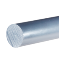 Grey PVC rod