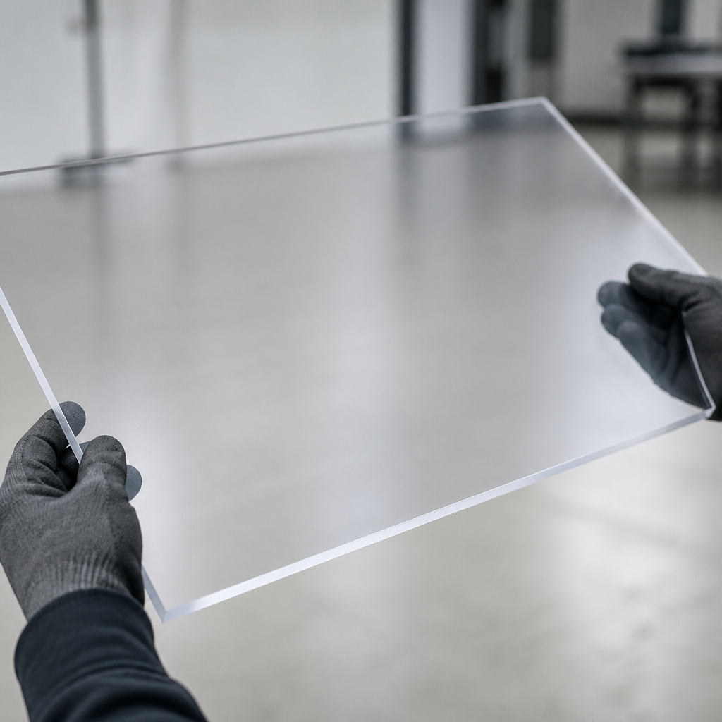 Clear polycarbonate sheet