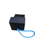 Small Rubber Wheel Chock - 174 x 90 x 94 mm — view 3