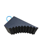 Small Rubber Wheel Chock - 174 x 90 x 94 mm — view 2