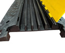 5 Channel Lidded Cable Ramp For Vehicles - detail view 3