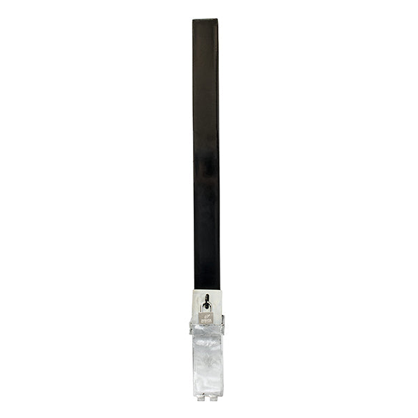 Light Gray Heavy Duty Removable Security Post - Black