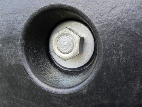 Standard Rubber Dock Bumper with Fixings