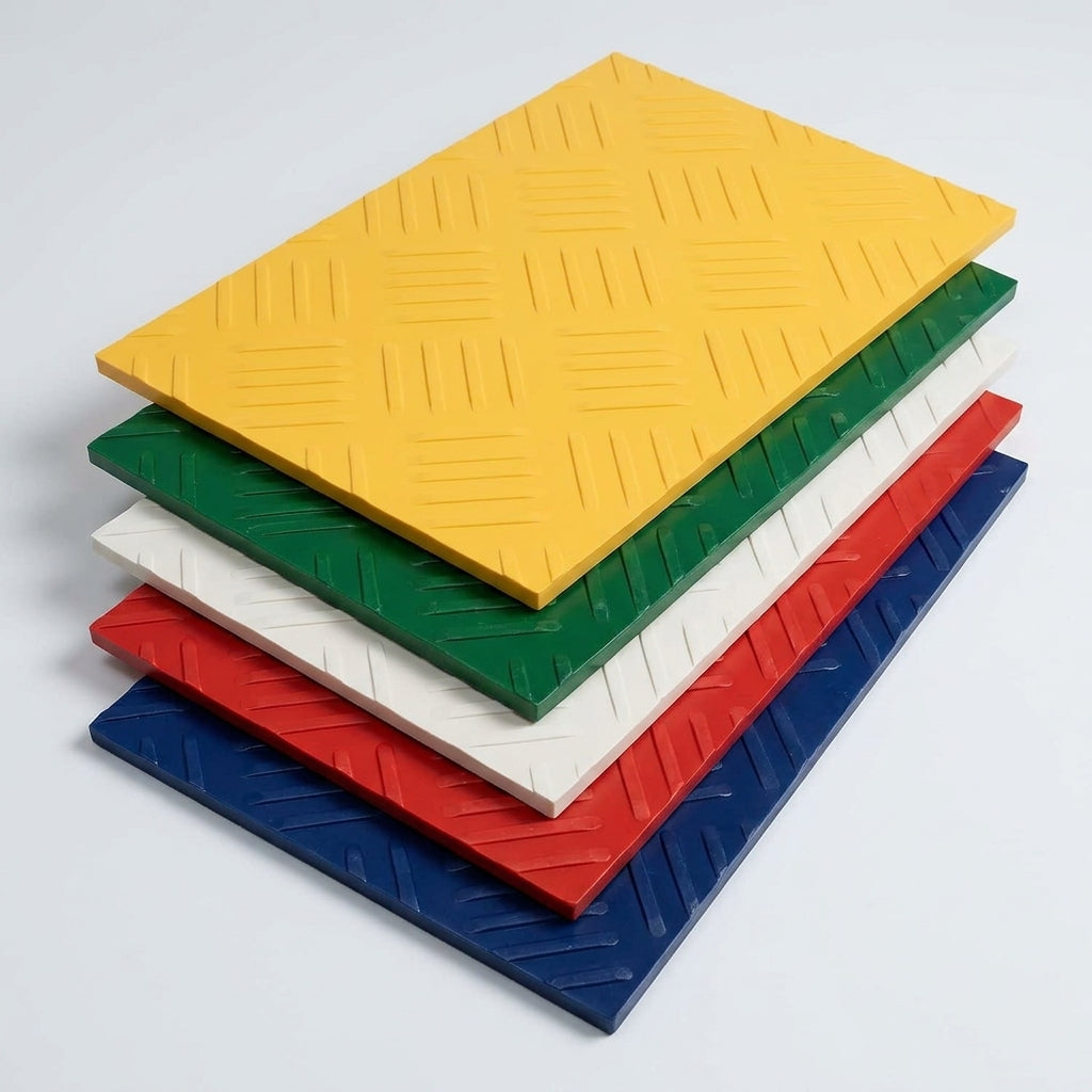 Ground Protection Mat with Diamond Pattern Surface (view 2)