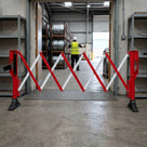 Expandable Safety Barrier with Auto Locking Feet – Extends to 3m