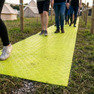 PVC Walkway Matting with Diamond Pattern Surface Lightweight