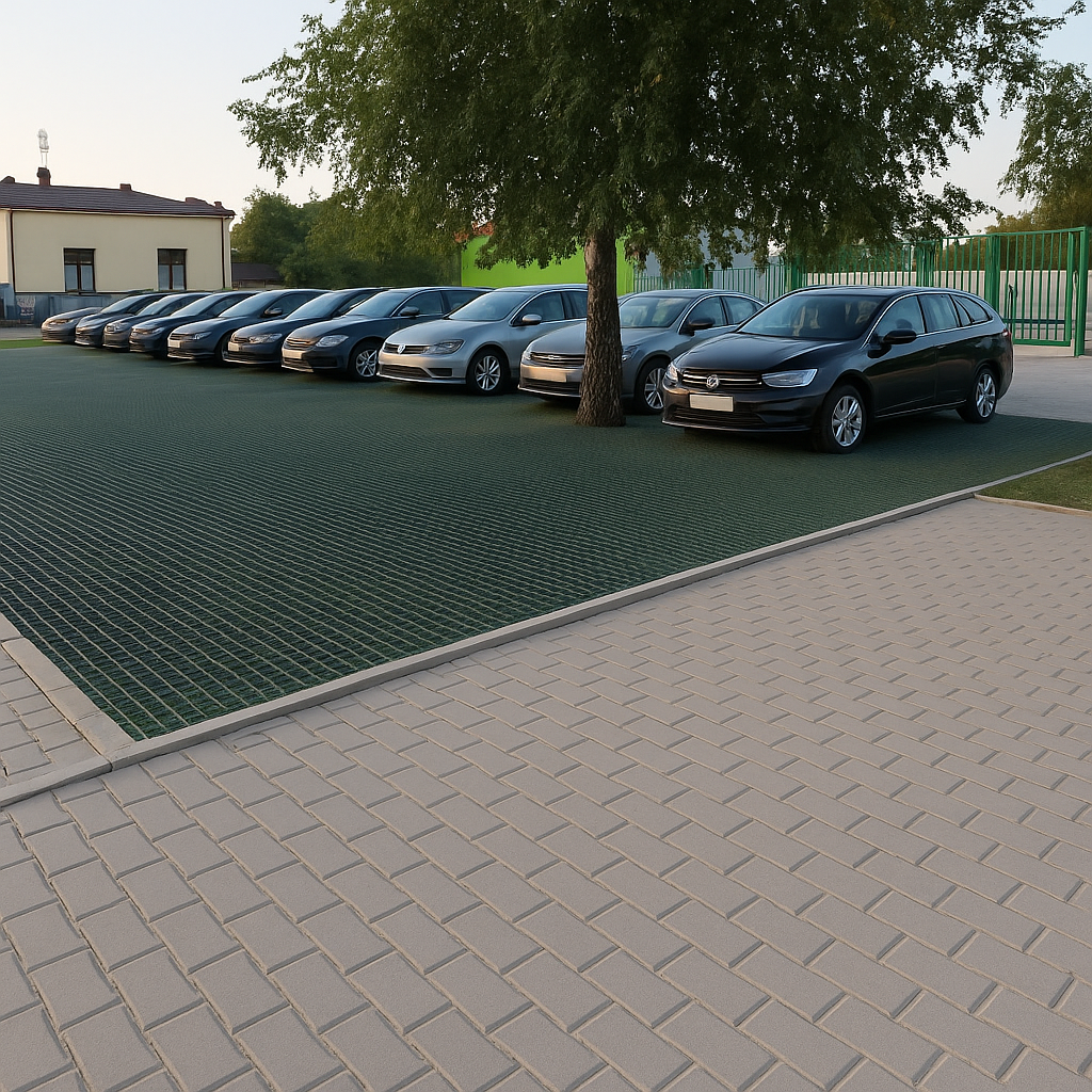 Grass Grid – Recycled Plastic, Heavy Duty, Permeable Design