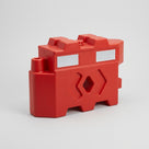 Water Filled Traffic Barrier Heavy Duty Compact Design (view 2)