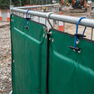 Acoustic Barrier Fitting Kit with Elastic Ties and Hook